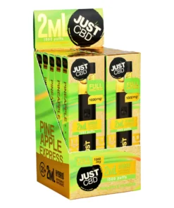 JUST CBD Full Spectrum CBD Disposable Vape- 2ml / Pineapple Express 10ct