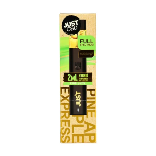 JUST CBD Full Spectrum CBD Disposable Vape- 2ml / Pineapple Express 10ct - Image 2