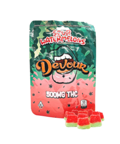 Devour 500mg Gummies – Sour Watermelon