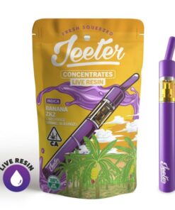 Jeeter Juice Live Resin 0.5g Disposable – Banana Zkittlez