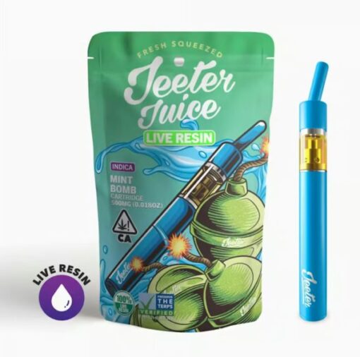 Jeeter Juice Live Resin 0.5g Disposable – Mintbomb