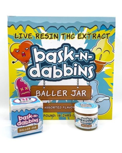 Bask n Dabbins Baller Jar