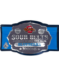 Devour Sour Belts 3000mg – Blueberry