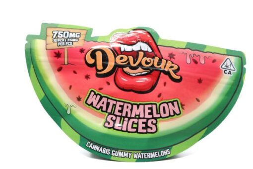Devour Edibles (750mg) – Watermelon Slices