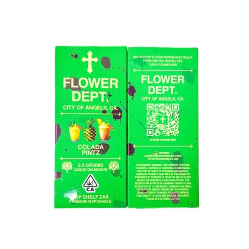Flower Dept (2.5G) Liquid Diamond Disposable – Colada Pintz