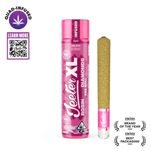 Jeeter XL Rosin Enhanced Diamonds Pre Roll (2g) – Gelato