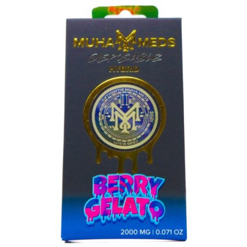 Muha Meds Disposable (2g) – Berry Gelato