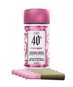 Stiiizy 40’s Pre roll Joints (2.5g) – Pink Acai