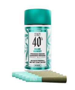 Stiiizy 40’s Pre roll Joints (2.5g) – Blue Burst
