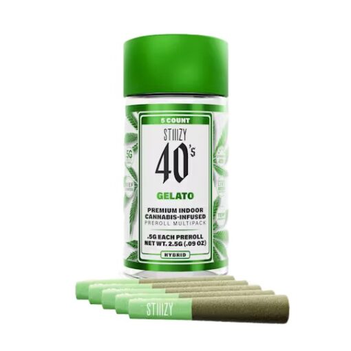 Stiiizy 40’s Pre roll Joints (2.5g) – Gelato